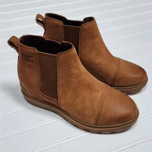 Sorel Women's Evie II Chelsea Boots Size 6 Taffy/Gum 2